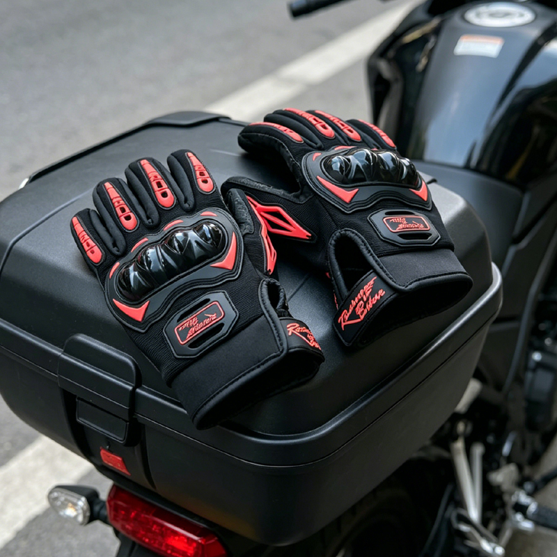Heren motorhandschoenen Zomer  - Motorcycle Glove Knuckle recensie en prijs