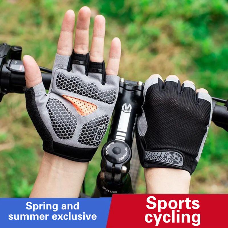 Unisex halve vinger fietshands - Cycling Glove Padded recensie en prijs